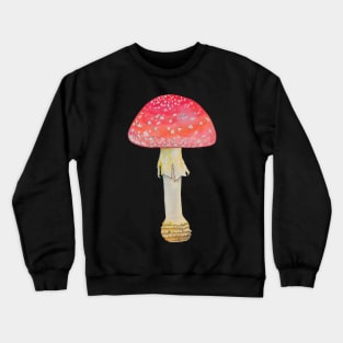 Fly agaric Amanita muscaria Mushroom Crewneck Sweatshirt